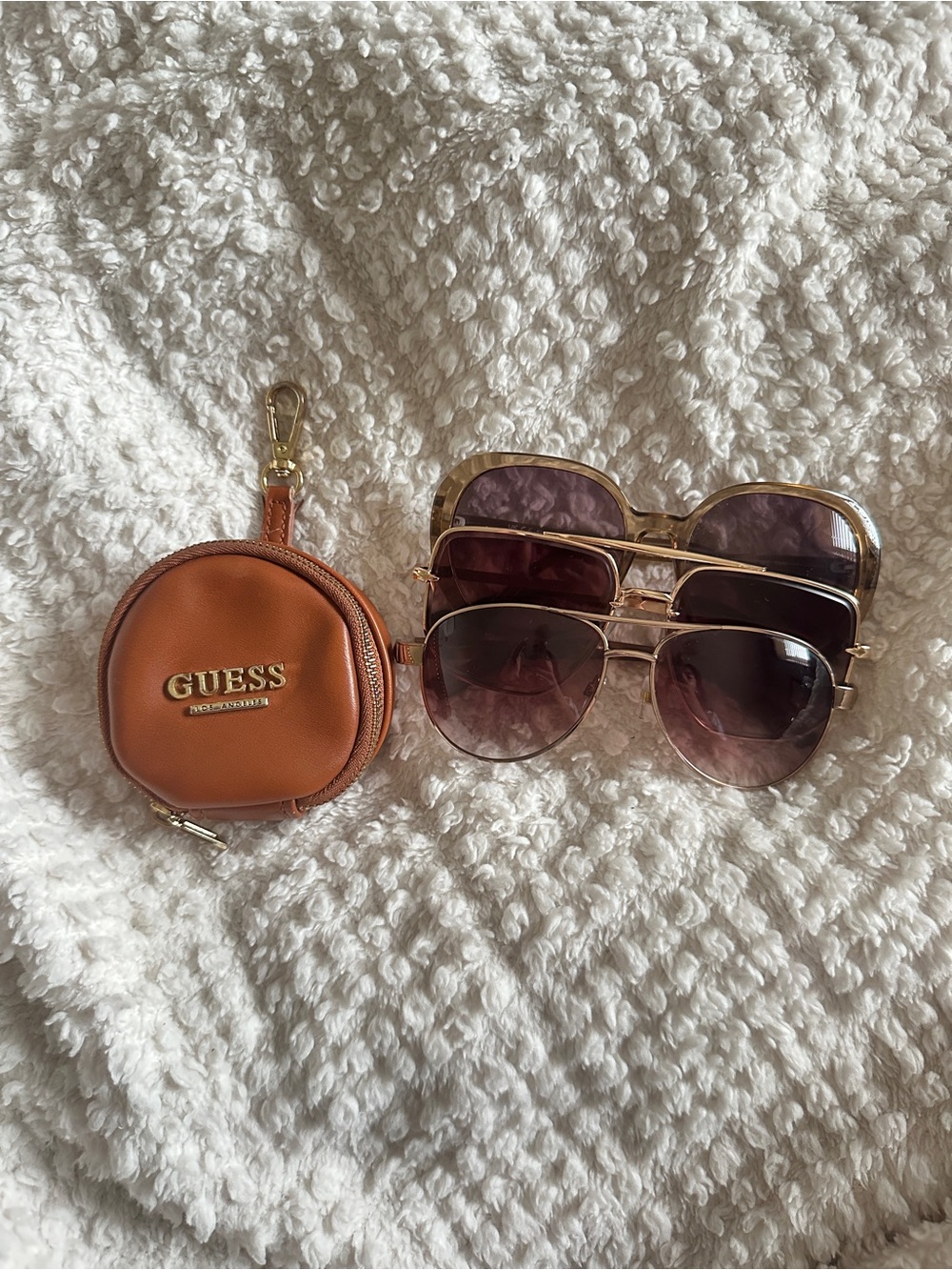 gold / amber sunglasses x3 (bundle) + gift